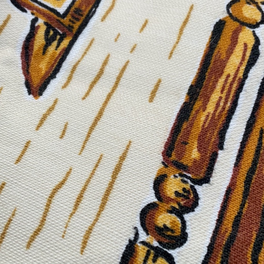 Vintage 1970s Sears Roebuck colonial drapes. 4 panels. Excellent condition. - Picture 14 of 16